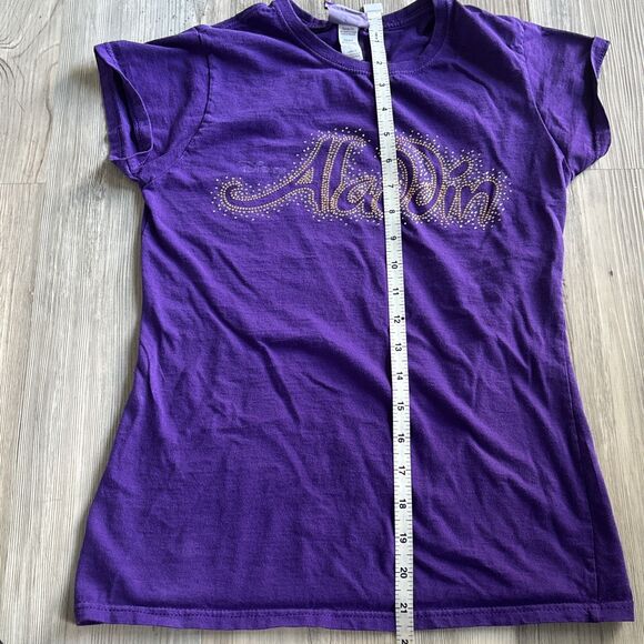 Disneys Aladdin Baby Doll Embellished T Shirt Size Small - Picture 7 of 8